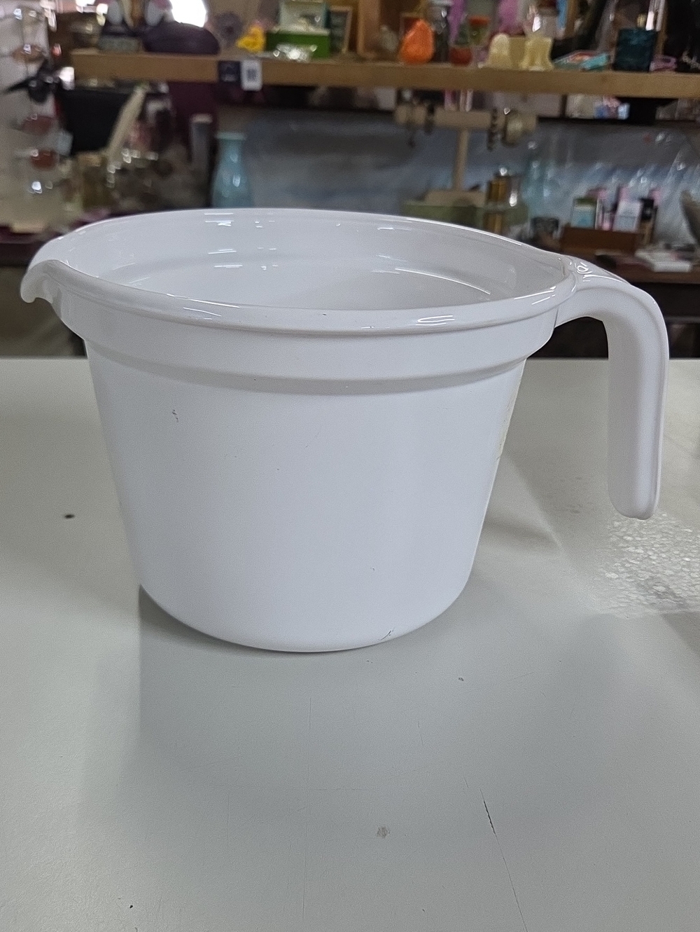 Corning French White 1.5L Batter Bowl Pitcher with Handle & Pour Spout T1186